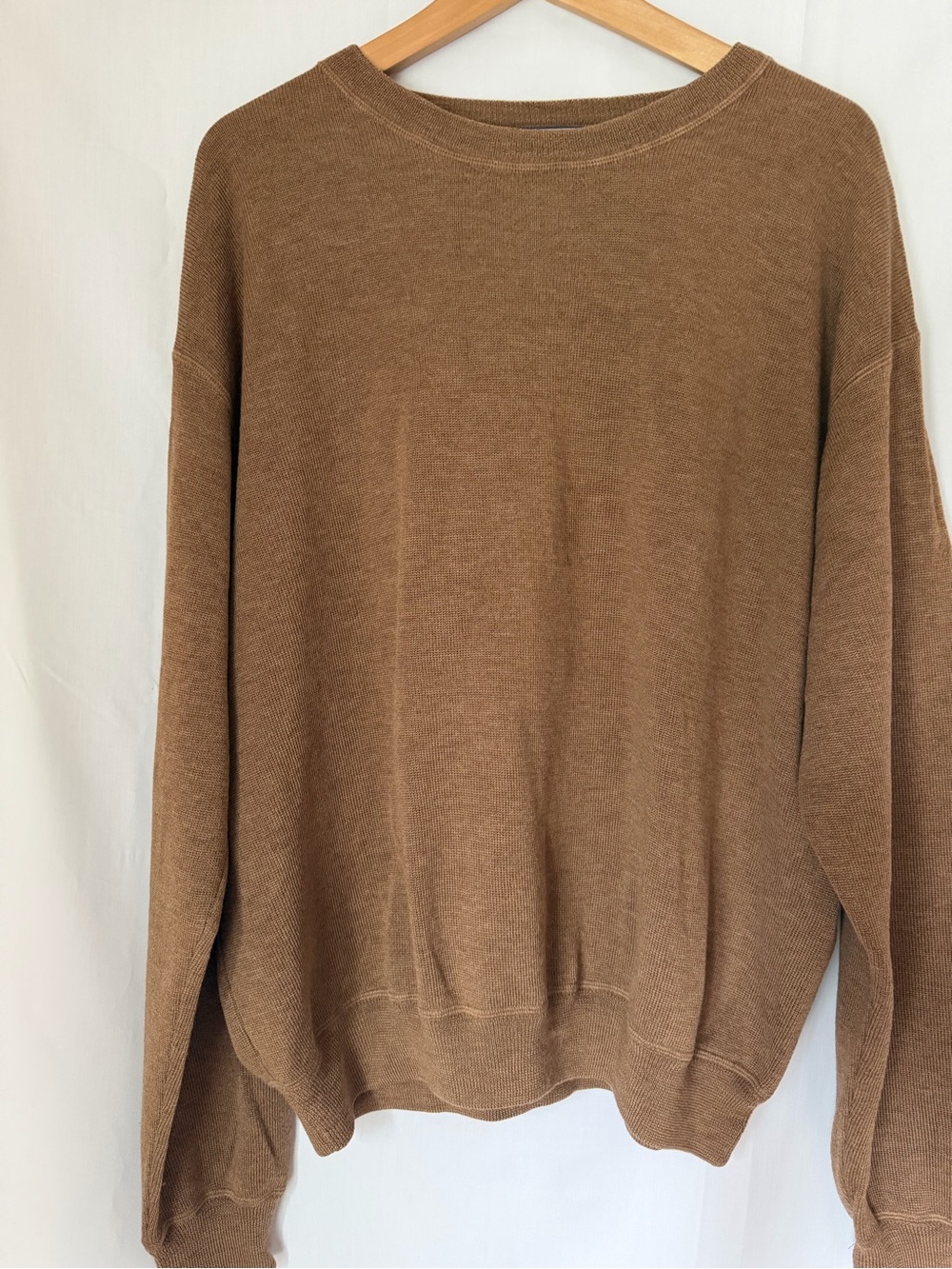 Faconnable Men's Brown Crewneck Sweater - Picture 7 of 11